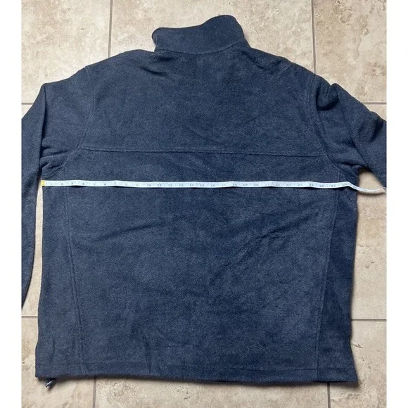 Columbia Sportswear Gray Fleece Pockets Full Zip Jacket Adult Regular Size XXL - Picture 6 of 11